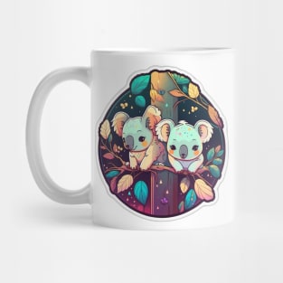 Magical Koalas Sitting on Gum Tree Mug